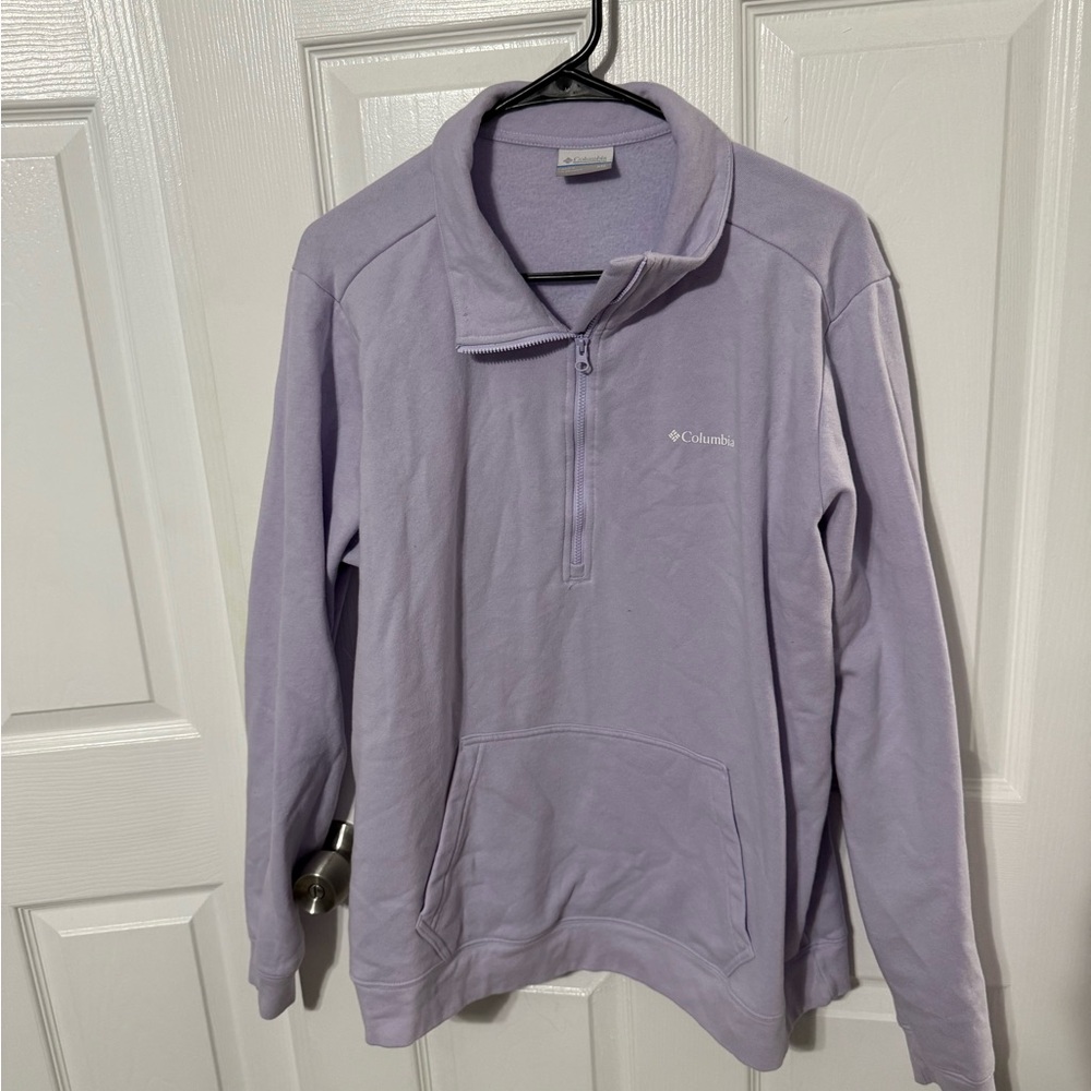 Columbia Light Purple Fleece Pullover